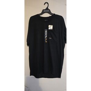 Plus Men's Ariat Rebar T Shirt Size XL Logo‎ Pocket  Cotton dark Charcoal color